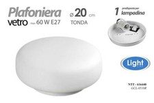 LAMPADA PLAFONIERA TONDA