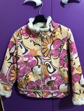 Giubbotto Montone Inverno Bambina Pelliccia Colorato Giubbino Giacca Benetton 