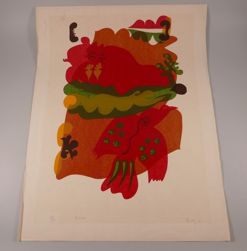 Serigrafia pitt moog 1974 - serigrafia, 26