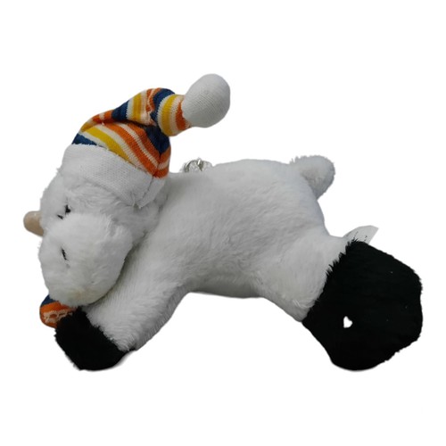 Portachiavi mucca peluche - portachiavi,