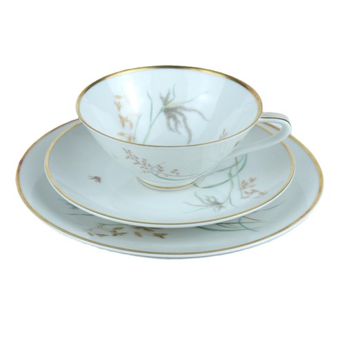 Trio tazze piatti - di, e