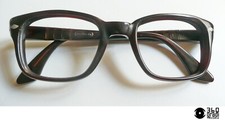 Meflecto Ratti (Persol) 1960s montatura per occhiali vintage celluloide marrone