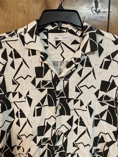 Zara camicia misto - camicia, uomo