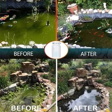 Polvere pulizia acquario pesci repellente alghe serbatoio rimozione muschio acquario UK