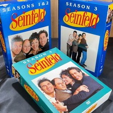 Seinfeld Complete Season 1-4 DVD Collection 12 Discs - Free Shipping!