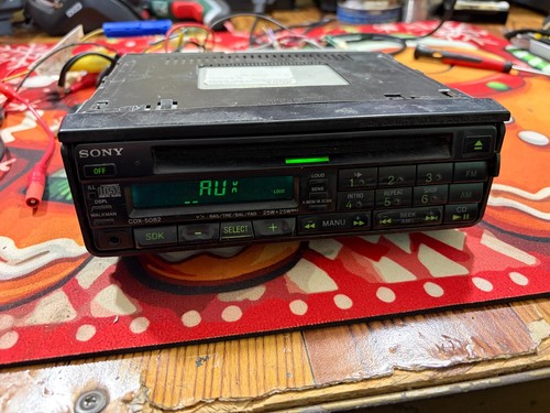Sony cdx 5082 mobile raro - cd,
