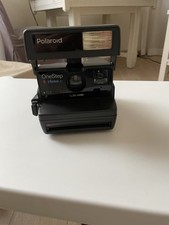 Polaroid One Step Close Up 600 Instant Film Flash Camera Testata