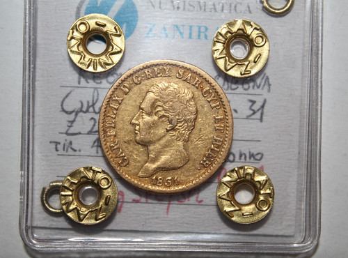 Lire 1831 regno sardegna - 1831, di