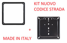 Kit portatarga moto - moto, cornice