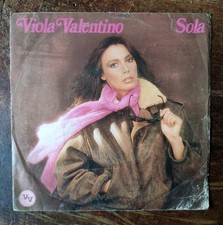 VIOLA VALENTINO SOLA Cover  COPERTINA "' NO DISCO NO VINILE Leggere Descrizione 