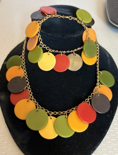 Set bracciale collana ciondolo