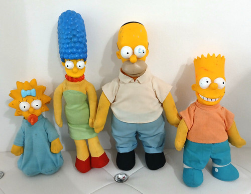 Pupazzi famiglia simpson - famiglia,