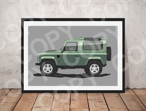 Stampa artistica land - stampa, rover