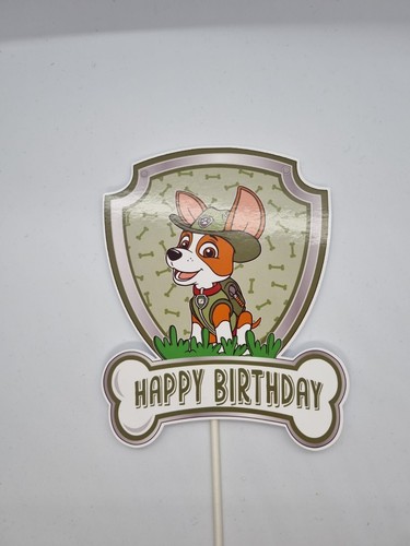 Cake topper paw - paw, patrol