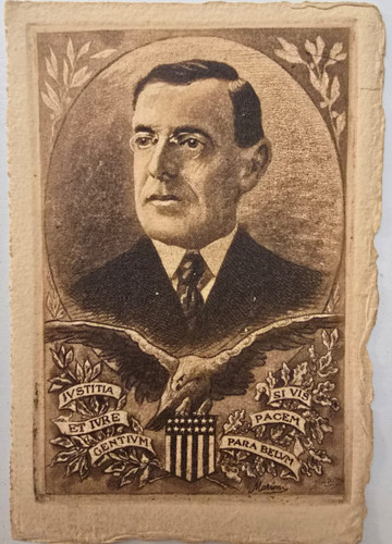 Cartolina 1918 serie marioni - cartolina,