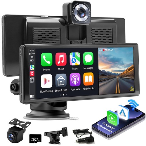 Dash cam anteriore - 4k, e