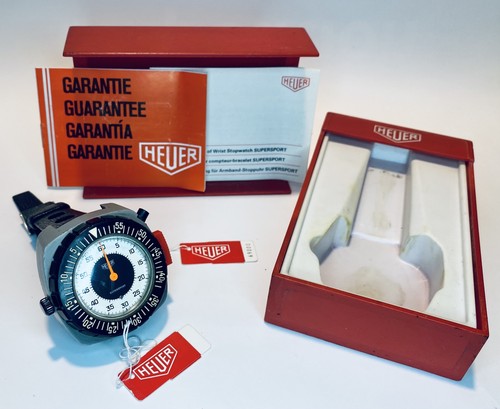Heuer stopwatch supersport - heuer,