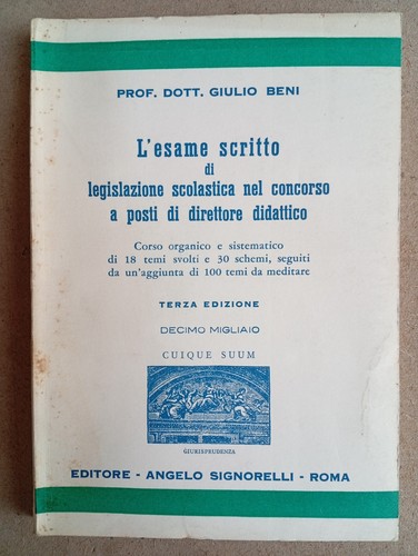 Esame scritto di - l'esame,