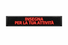 Insegna led wifi programmabile - insegna,