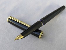 PELIKAN MK10  BLACK Fountain Pen GP F NIB Made in Germany 1970s