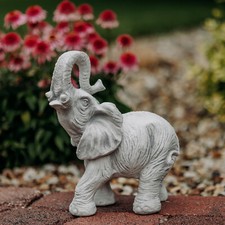 Elefante a tromba statua in