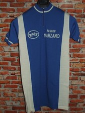 MAGLIA BICI SHIRT MAILLOT CICLISMO EROICA VINTAGE 70'S MARZANO SANTINI 80% LANA