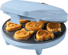 Waffle Maker Con Motivi Di Animali, Piastra per Waffle Mini Biscotti a Cialda, I