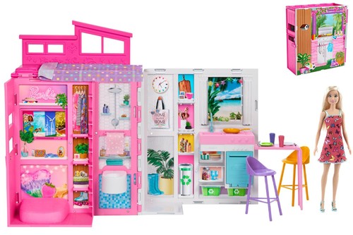 Barbie casa eco con bambola - barbie,