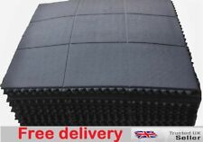 TAPPETINI IN GOMMA AD INCASTRO TAPPETINO PALESTRA TAPPETINO ESERCIZI 3ftx3ft (90x90cm) CONSEGNA GRATUITA