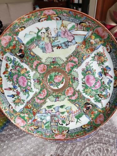 Piatto porcellana manifattura