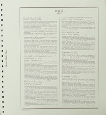 ITALIA 1997 FOGLI MARINI