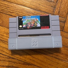 Super Mario Kart Nintendo SNES