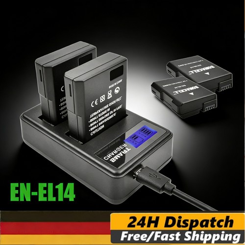 El14 batteria caricatore - en-el14,