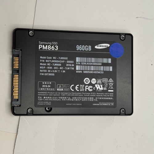 Samsung pm863a 960gb sata - samsung,