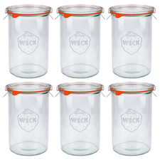 6x WECK 1000ml barattolo per