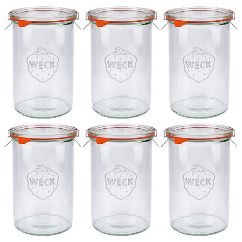 Weck 1000ml barattolo per - 6x,