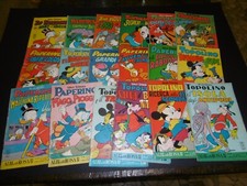 LOTTO WALT DISNEY 18 ALBI DELLA ROSA SENZA PUNTI VEDI ELENCO NUMERI INTERNO