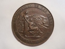 Medaglia Costruzione Ferroviaria Ledesma Bolivia 1903