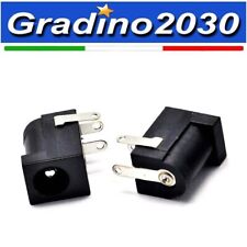 2x Jack Femmina DC Power 3 Pin PCB 5.5mm x 2.5mm - Connettore Presa