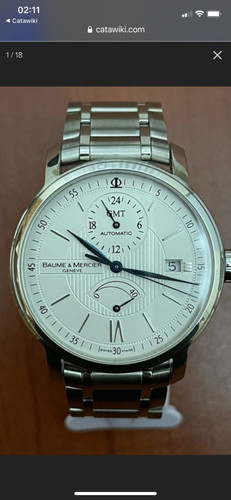Baume mercier classima gmt - mercier,