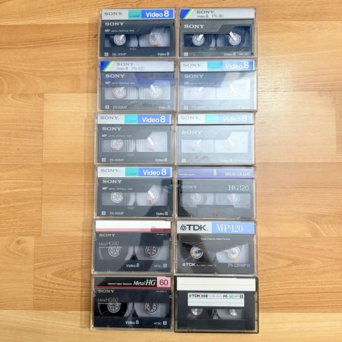 Videocassette 8mm lotto - , misto