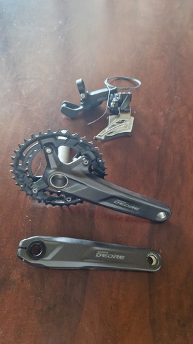 Shimano guarnitura deore - shimano,