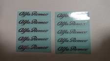 Alfa Romeo Metal Aluminum Cut
