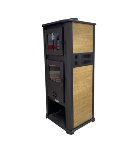 Stufa legna con forno - stufa, a