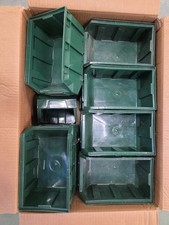 Contenitori in plastica a bocca di lupo verdi 30 pezzi