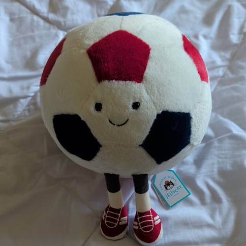 Pallone calcio peluche - in,