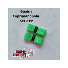 GUAINA COPRI MANOPOLA ROBERTO SPORT GOMMA ANTISCIVOLO COL VERDE  SET 2 PZ RS2254