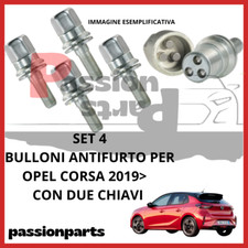 KIT 4 BULLONI ANTIFURTO CERCHI