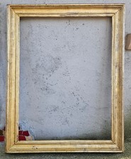 Cornice Salvator Rosa, legno intagliato ArgentoMeccato,  XVIII Sec 100,5x76 Cm.