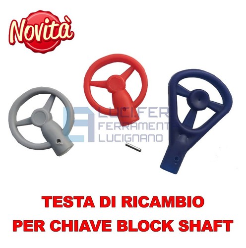 Testa ricambio per chiave - testa,